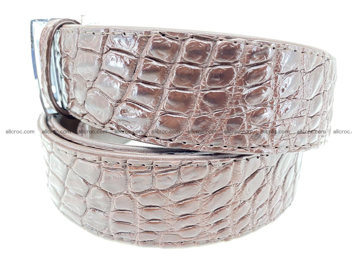 Crocodile leather belt 727 Foto 2