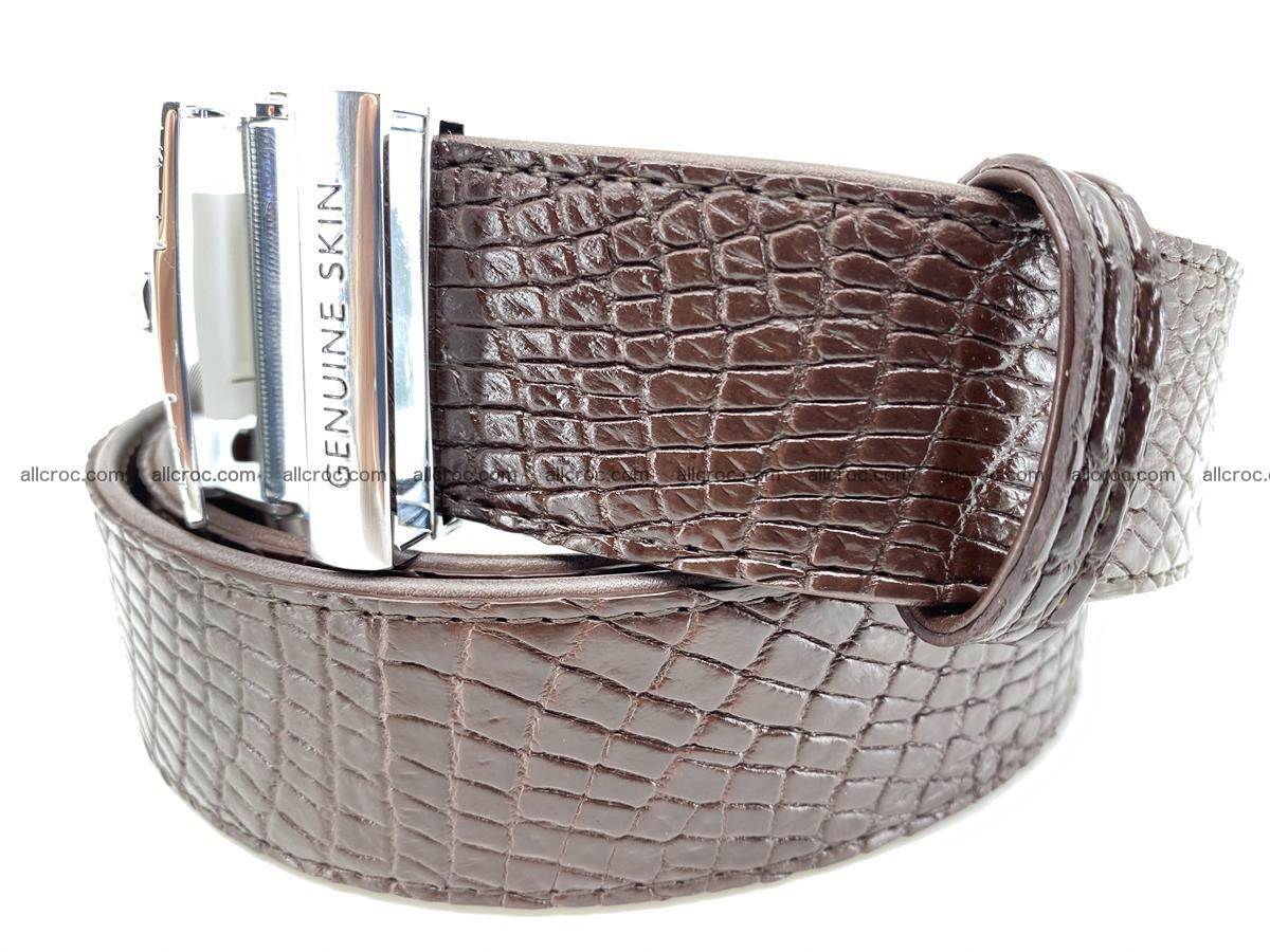 Crocodile leather belt 737 Foto 1