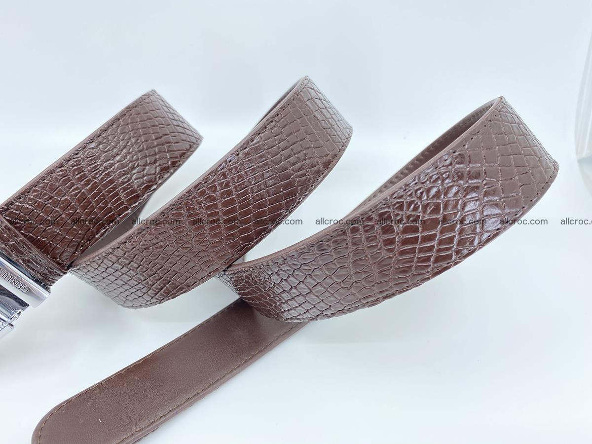 Crocodile leather belt 737 Foto 6