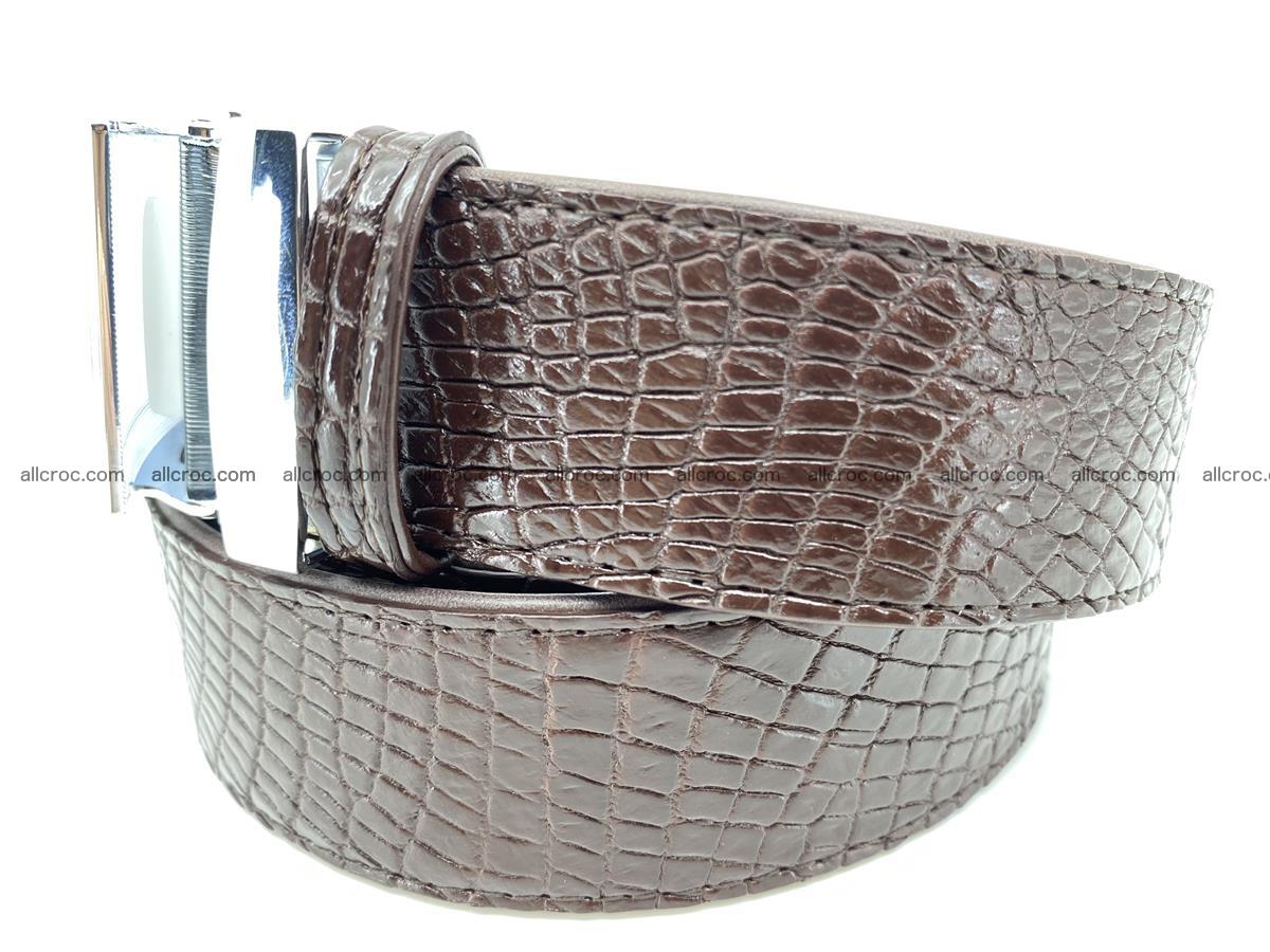 Crocodile leather belt 739 Foto 1