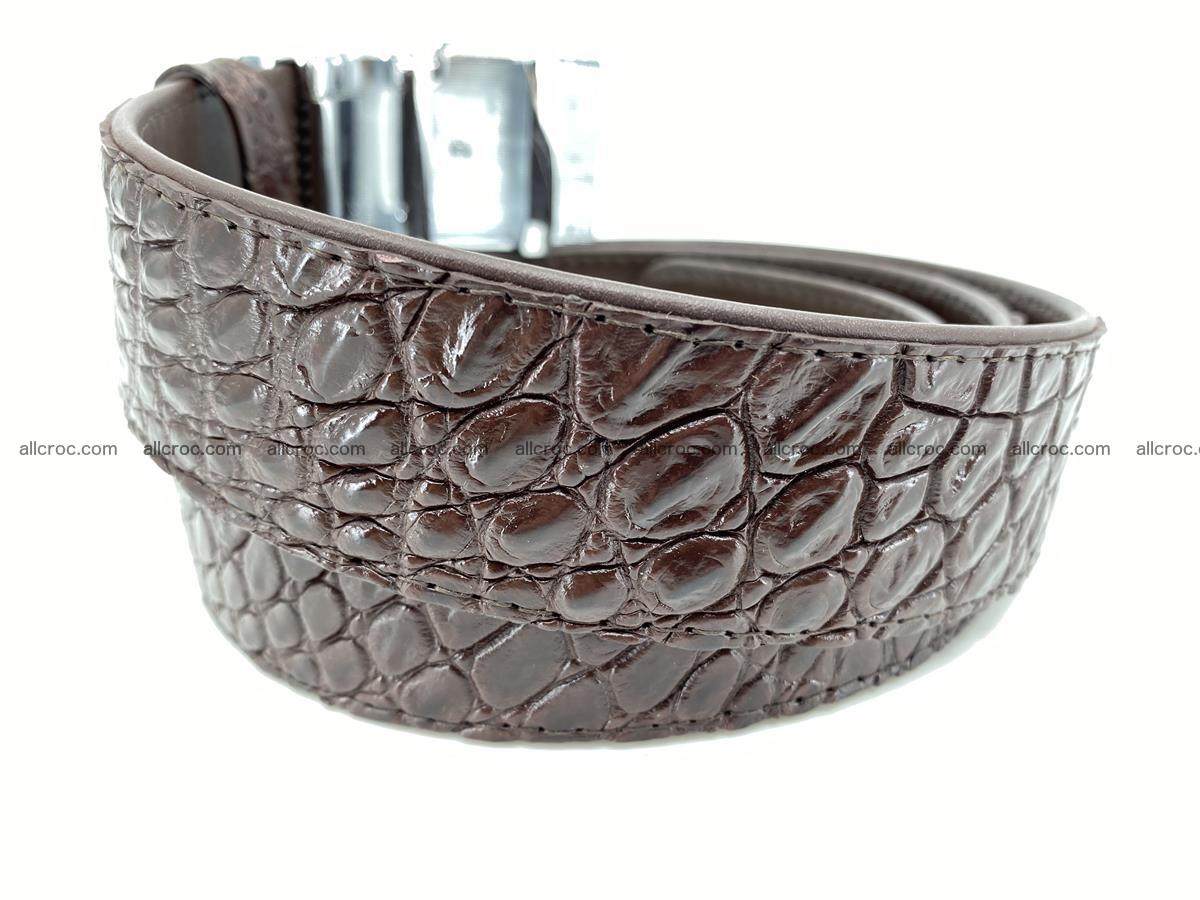 Crocodile leather belt 723 Foto 2