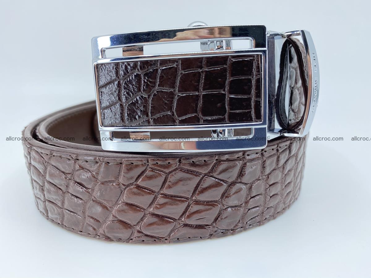 Crocodile leather belt 729 Foto 0