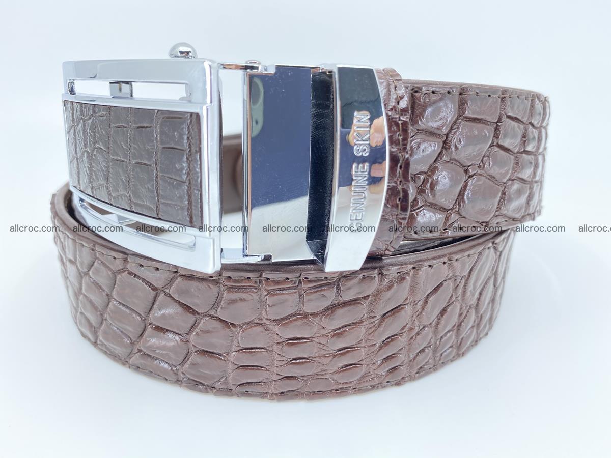 Crocodile leather belt 729 Foto 1