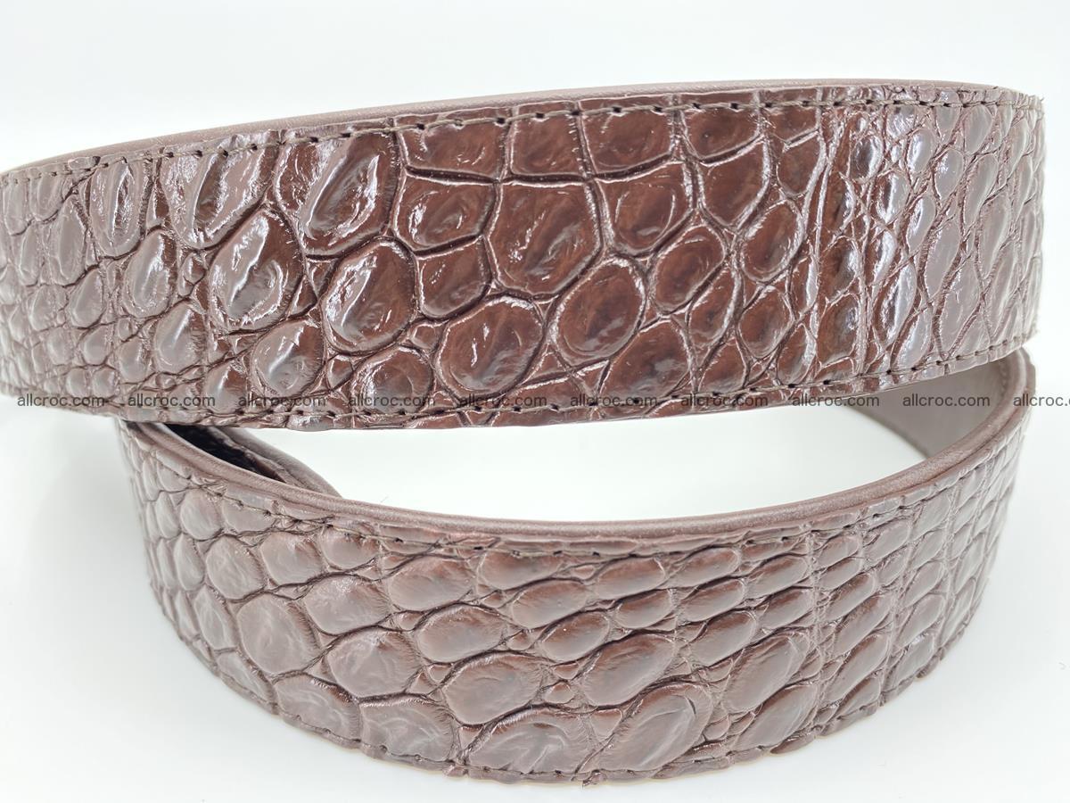 Crocodile leather belt 729 Foto 3