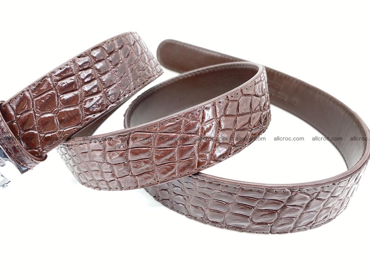 Crocodile leather belt 729 Foto 6