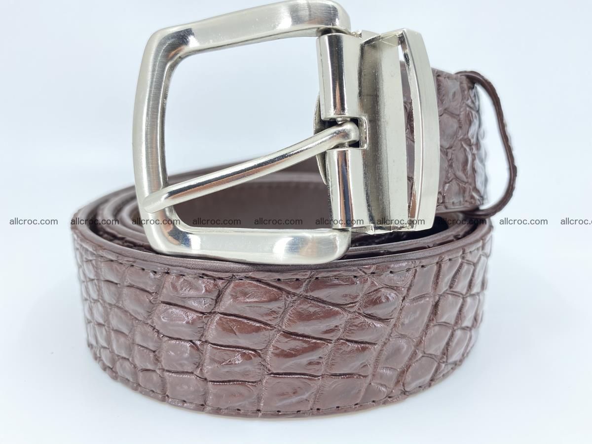 Crocodile leather belt 731 Foto 0