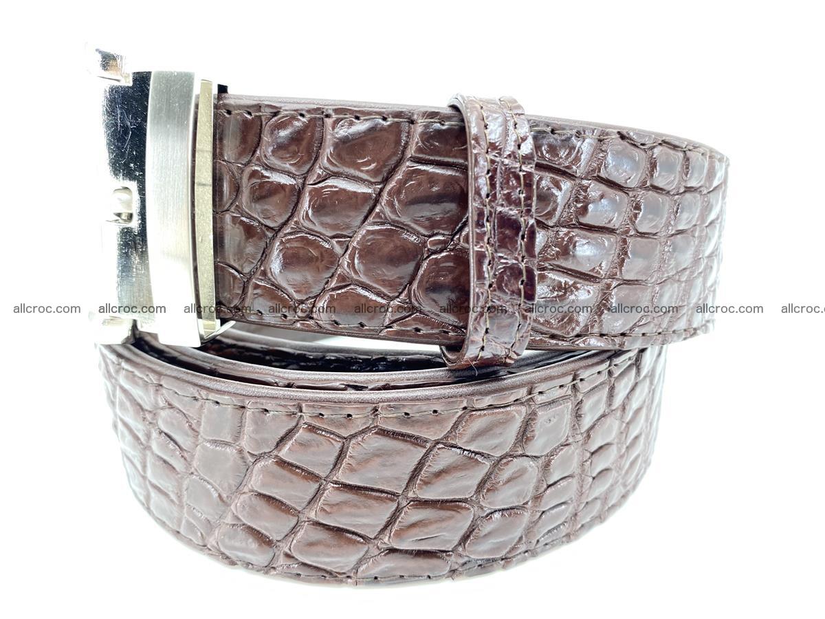 Crocodile leather belt 731 Foto 1