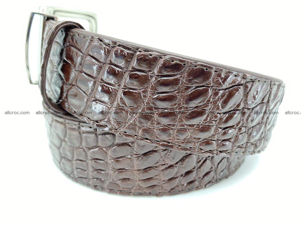 Crocodile leather belt 731 Foto 2