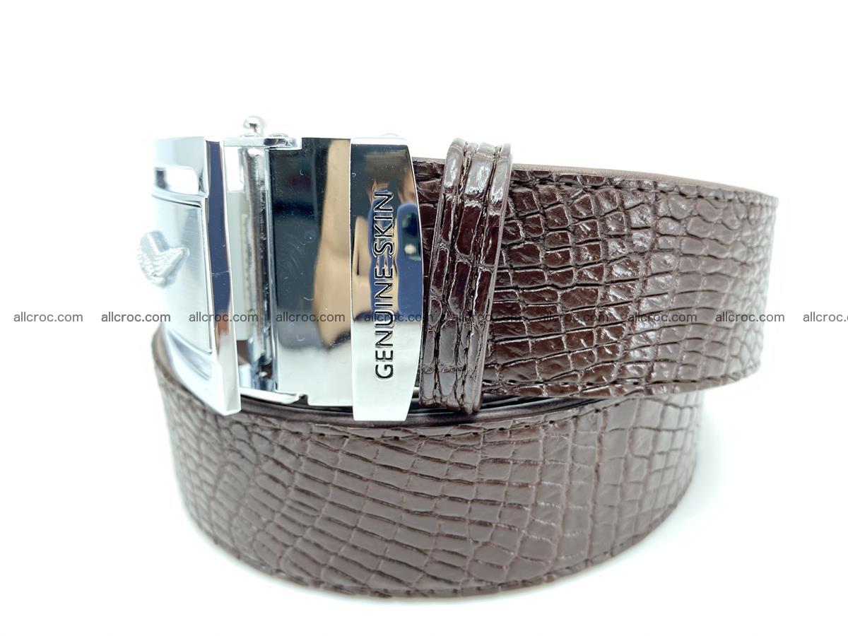 Crocodile leather belt 735 Foto 1