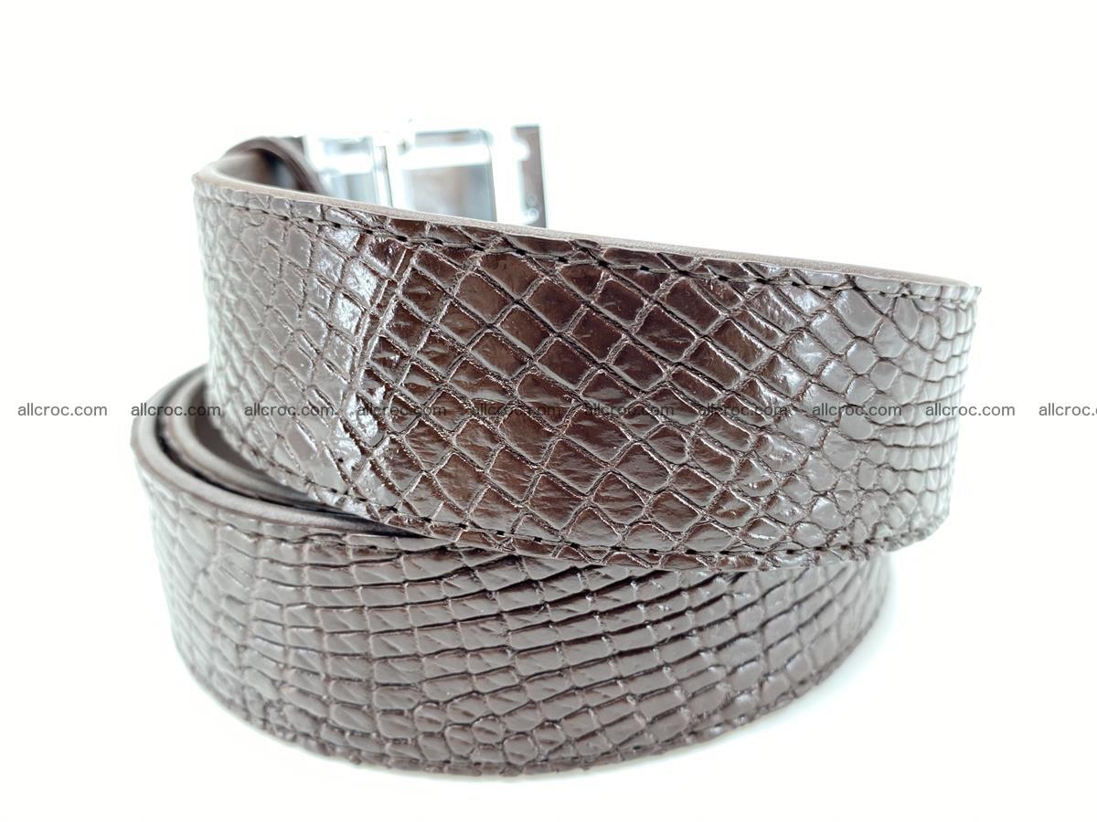 Crocodile leather belt 735 Foto 2