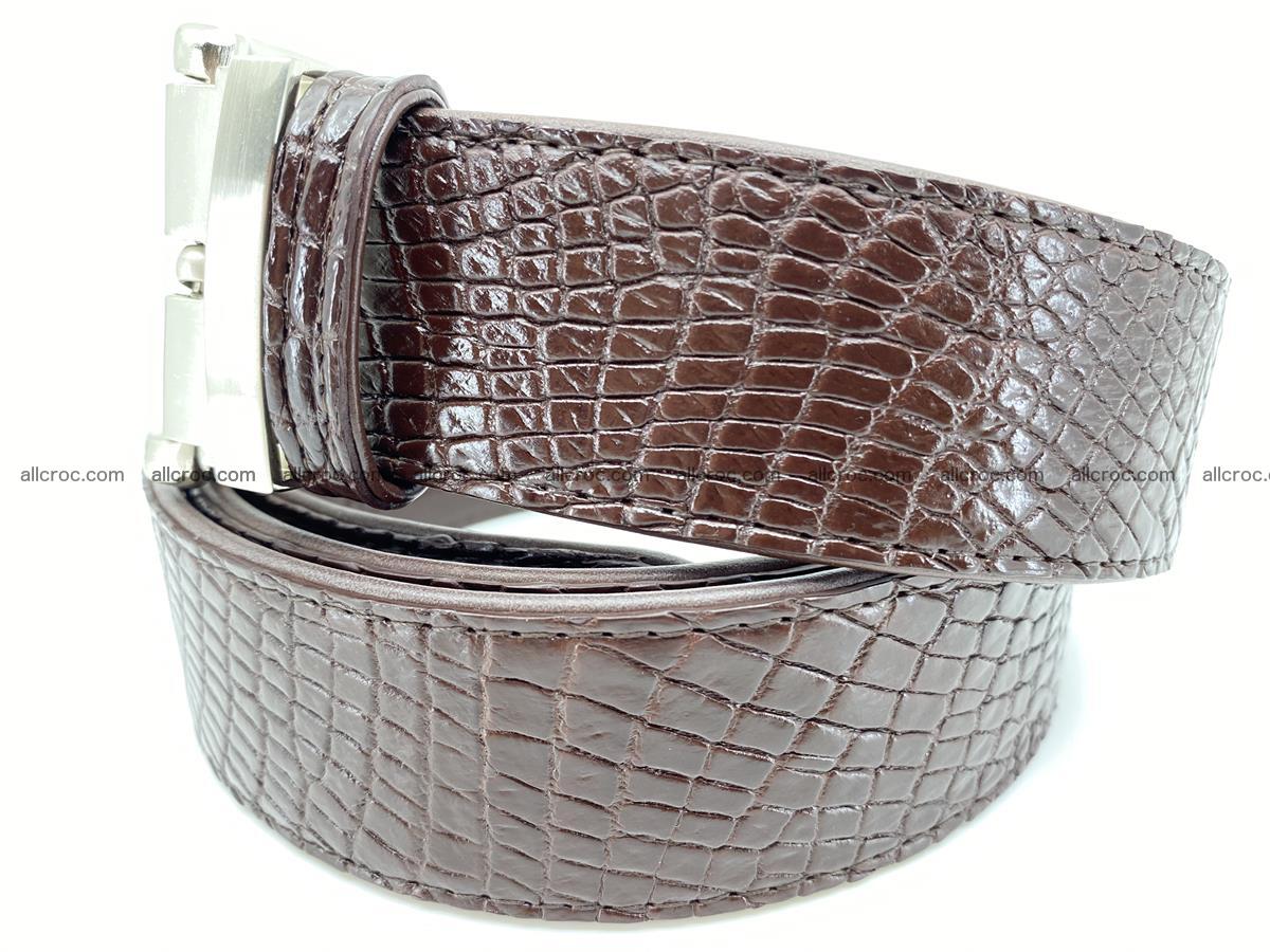 Crocodile leather belt 741 Foto 1