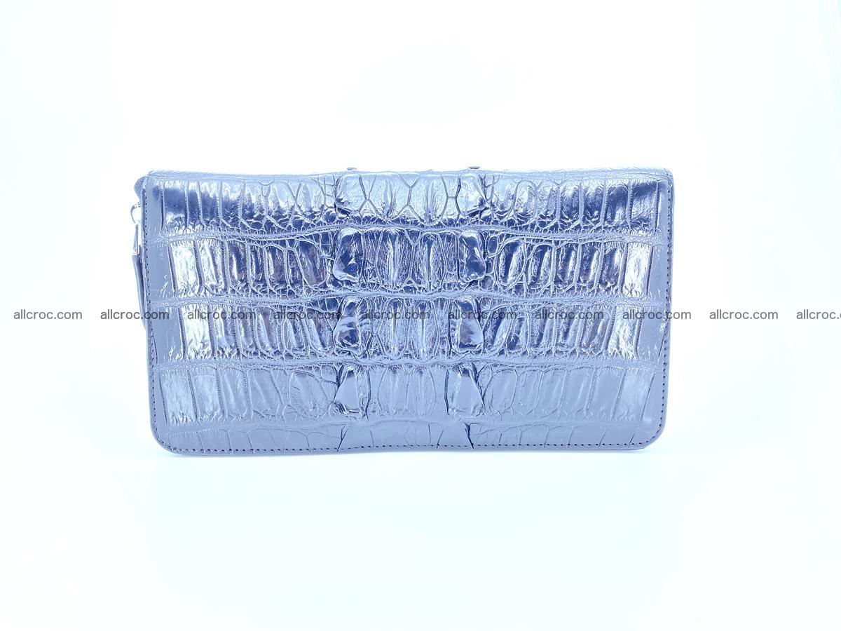 Crocodile skin zip wallet 1648 Foto 2