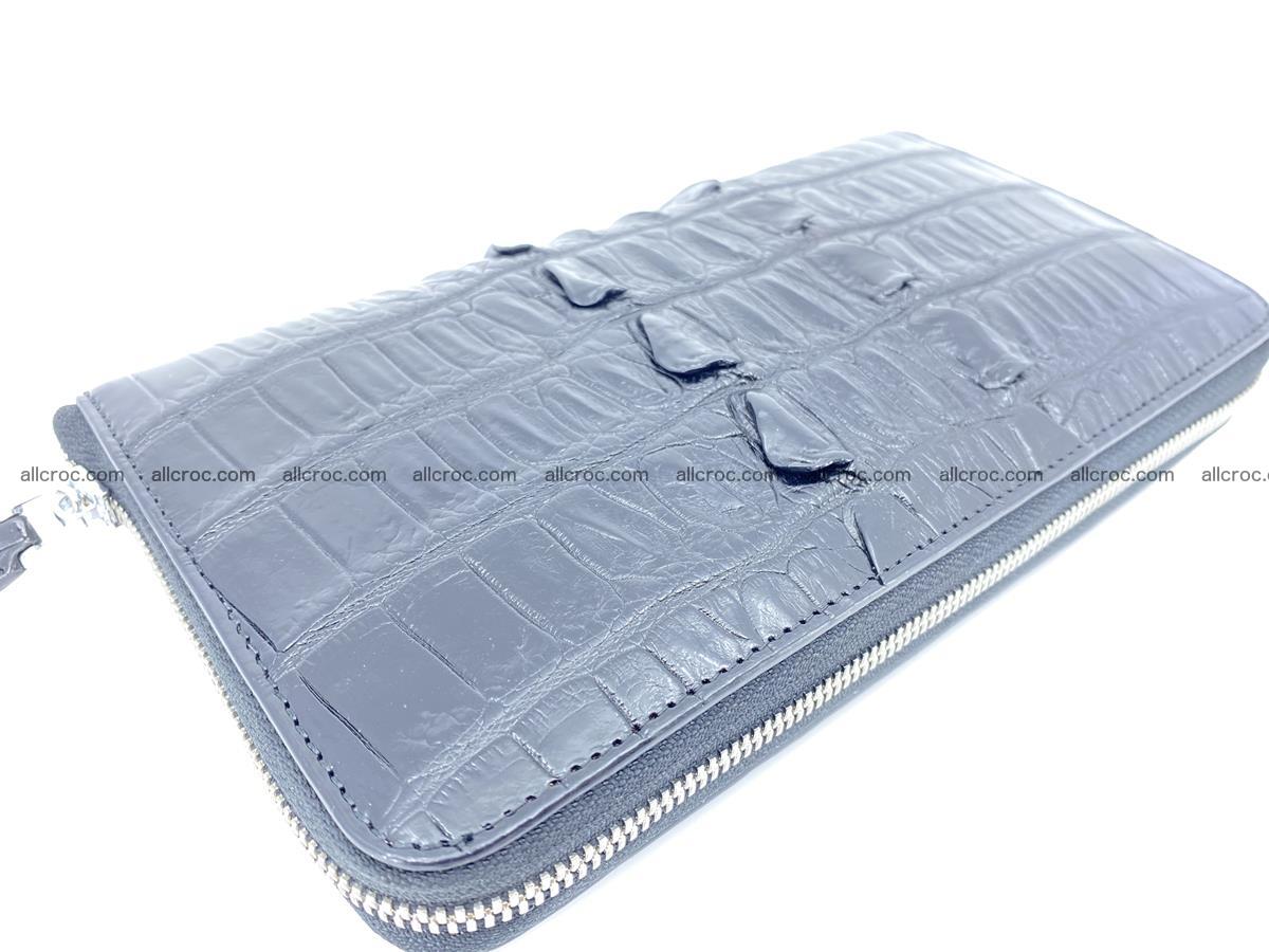 Crocodile skin zip wallet 1648 Foto 9
