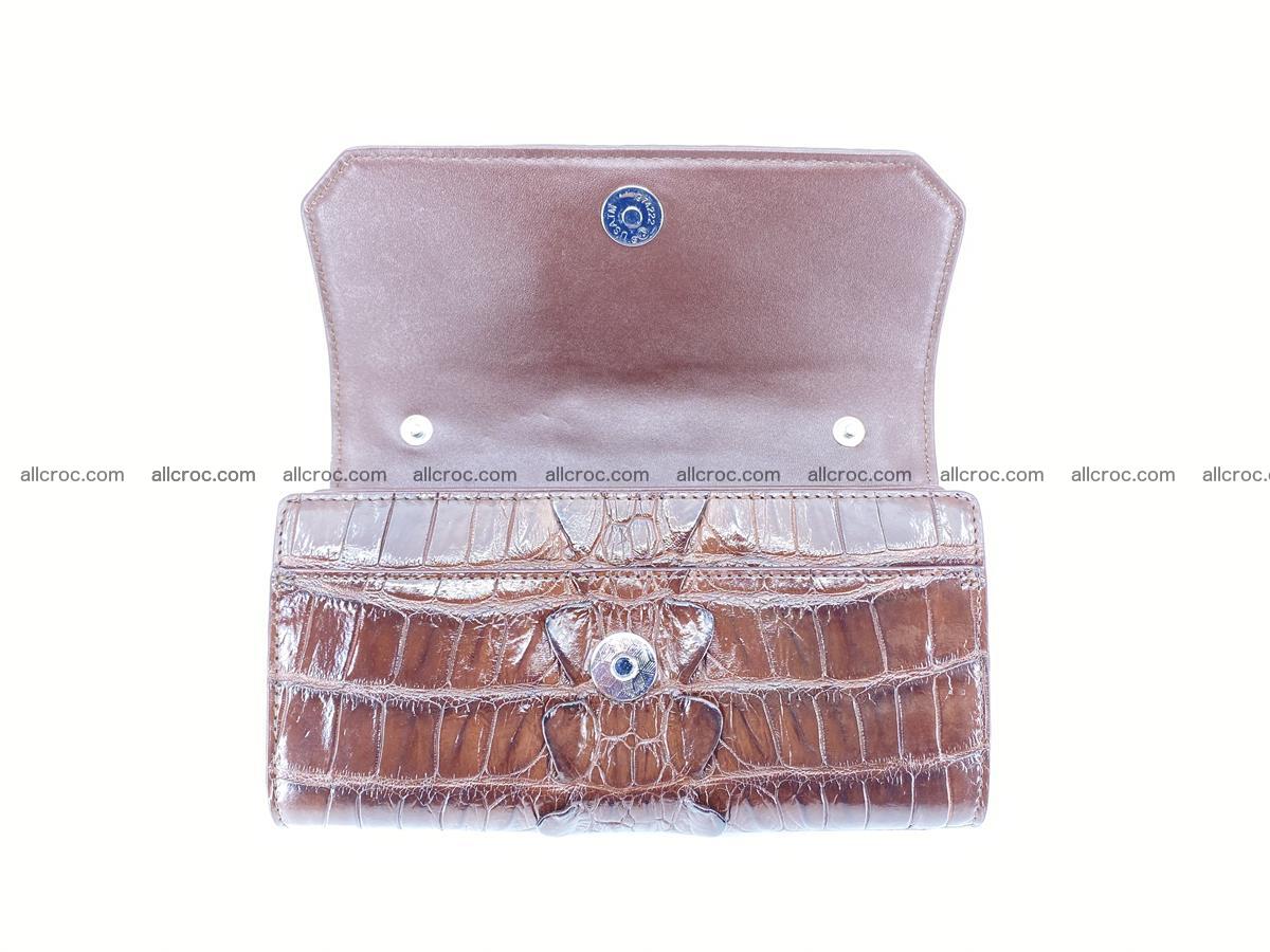 Crocodile leather clutch 674 Foto 6