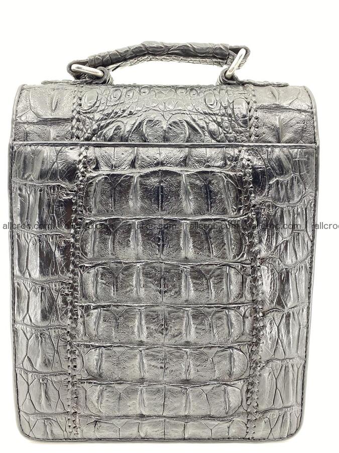 Crocodile leather handbag for men 691 Foto 1