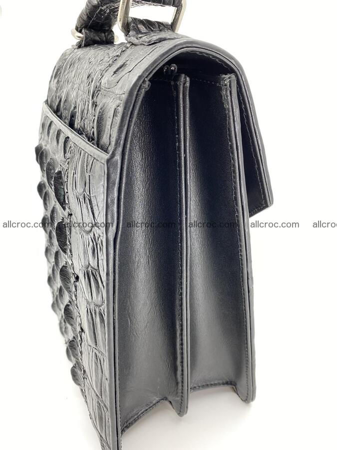 Crocodile leather handbag for men 691 Foto 2