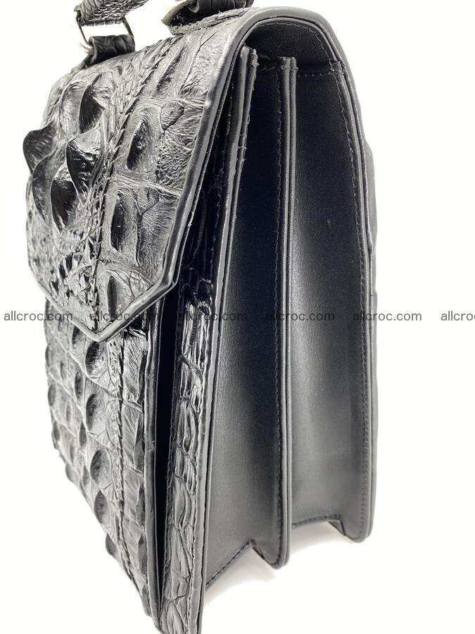 Crocodile leather handbag for men 691 Foto 4