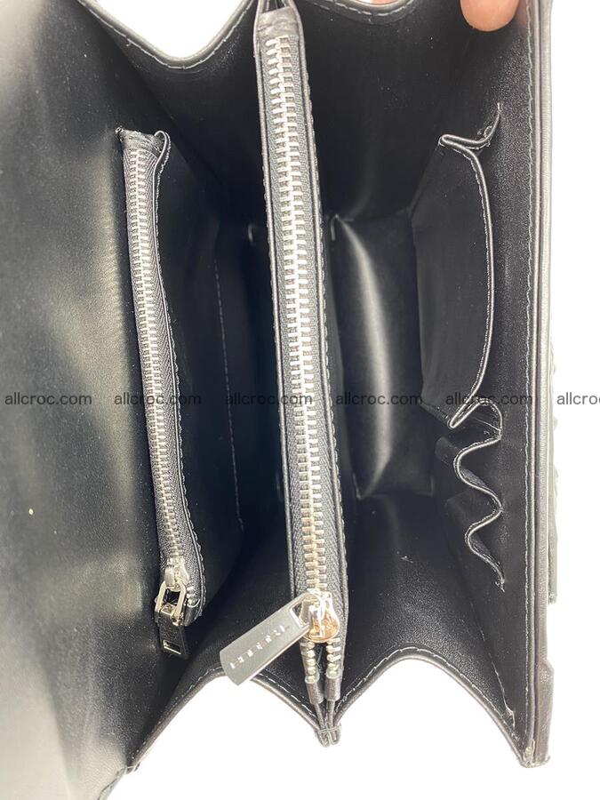 Crocodile leather handbag for men 691 Foto 6