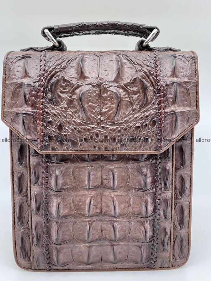 Crocodile leather handbag for men 693 Foto 0