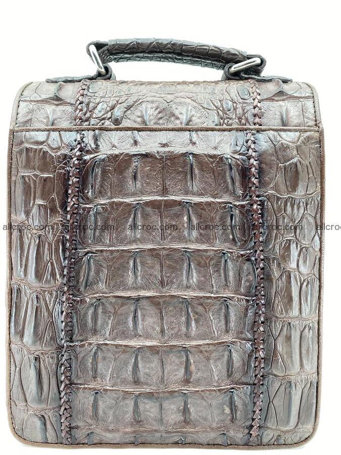 Crocodile leather handbag for men 693 Foto 1