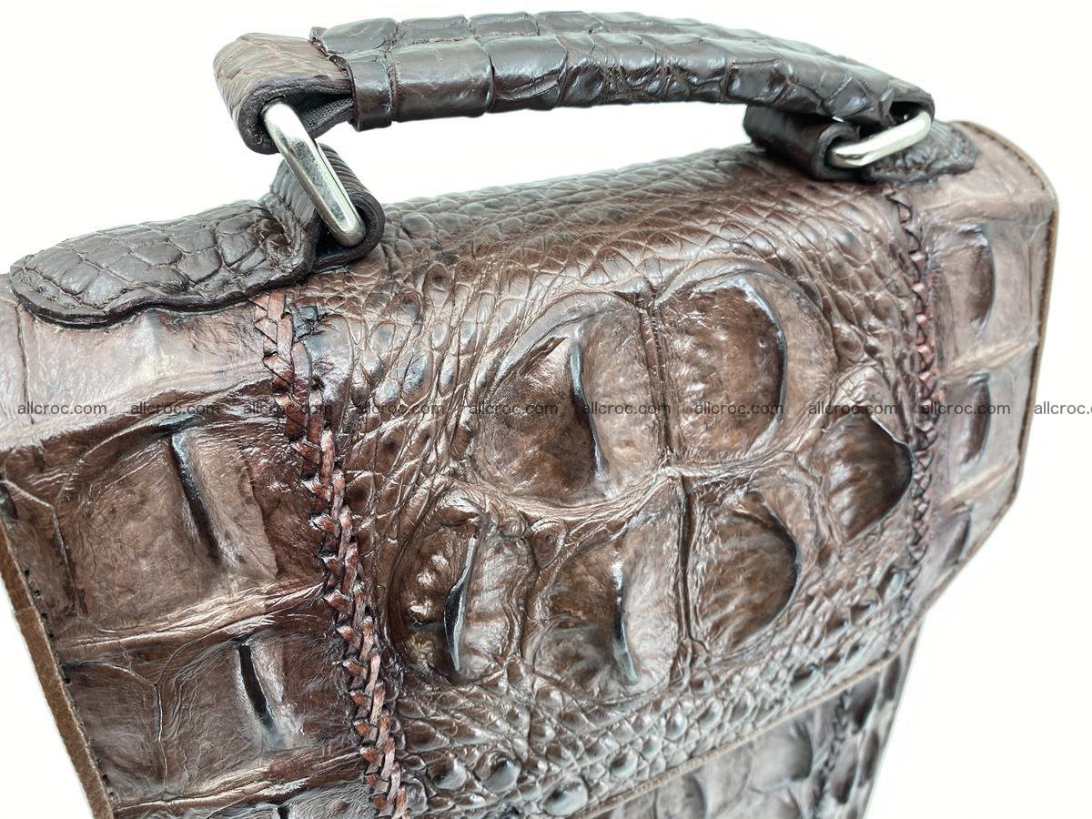 Crocodile leather handbag for men 693 Foto 2