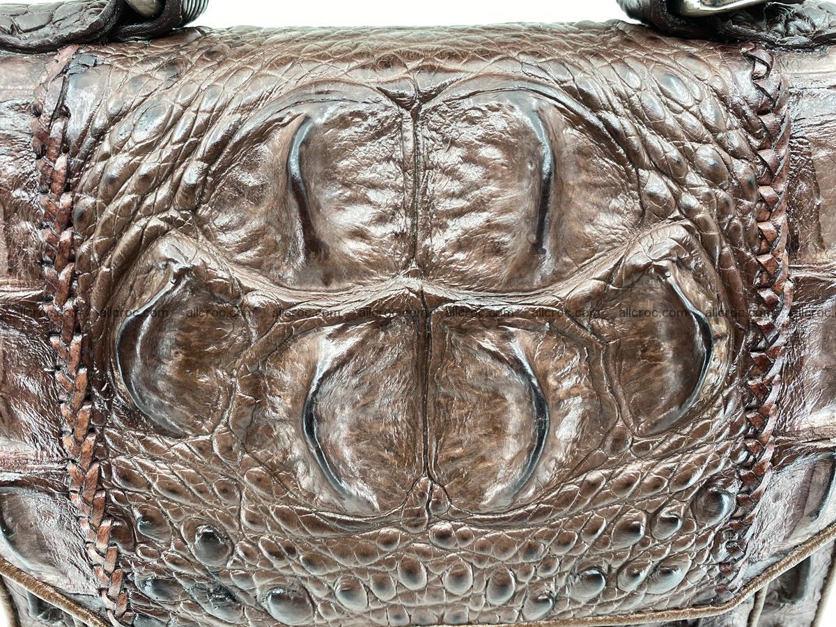 Crocodile leather handbag for men 693 Foto 3