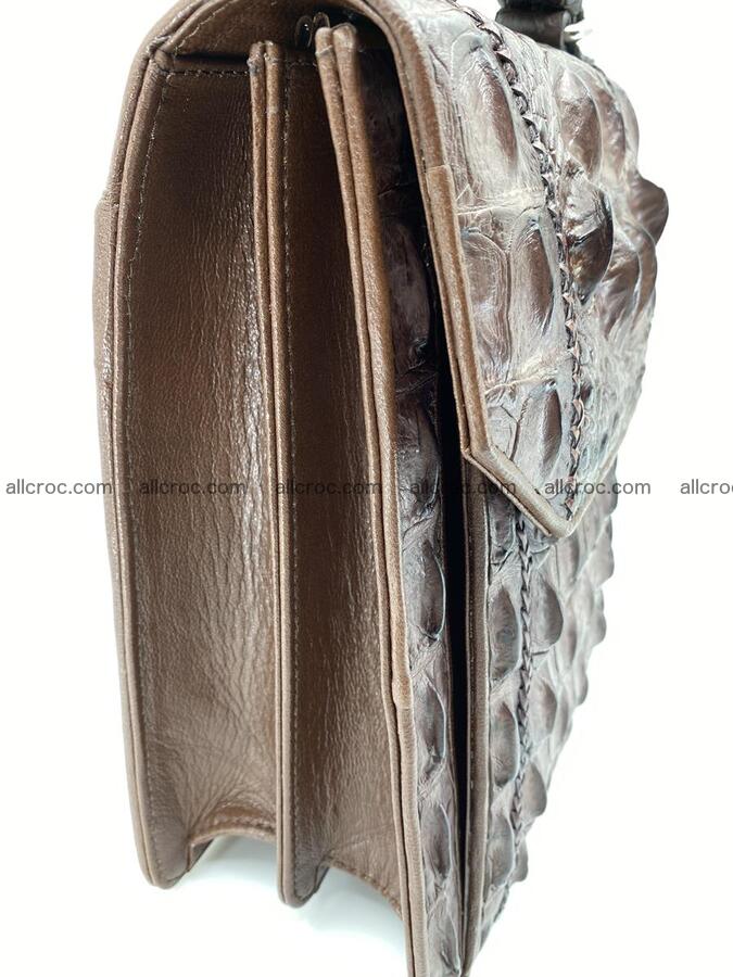 Crocodile leather handbag for men 693 Foto 5