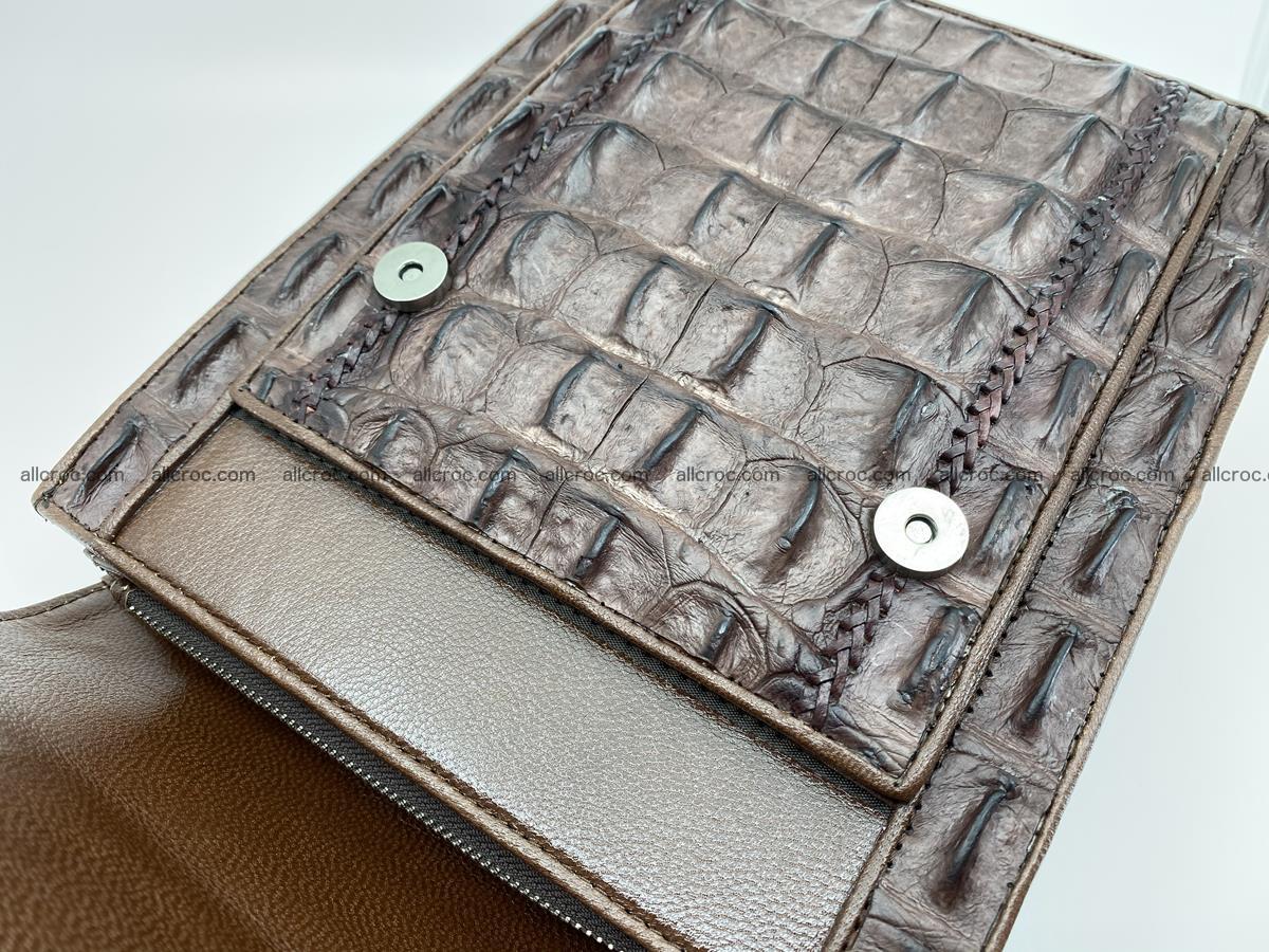 Crocodile leather handbag for men 693 Foto 6