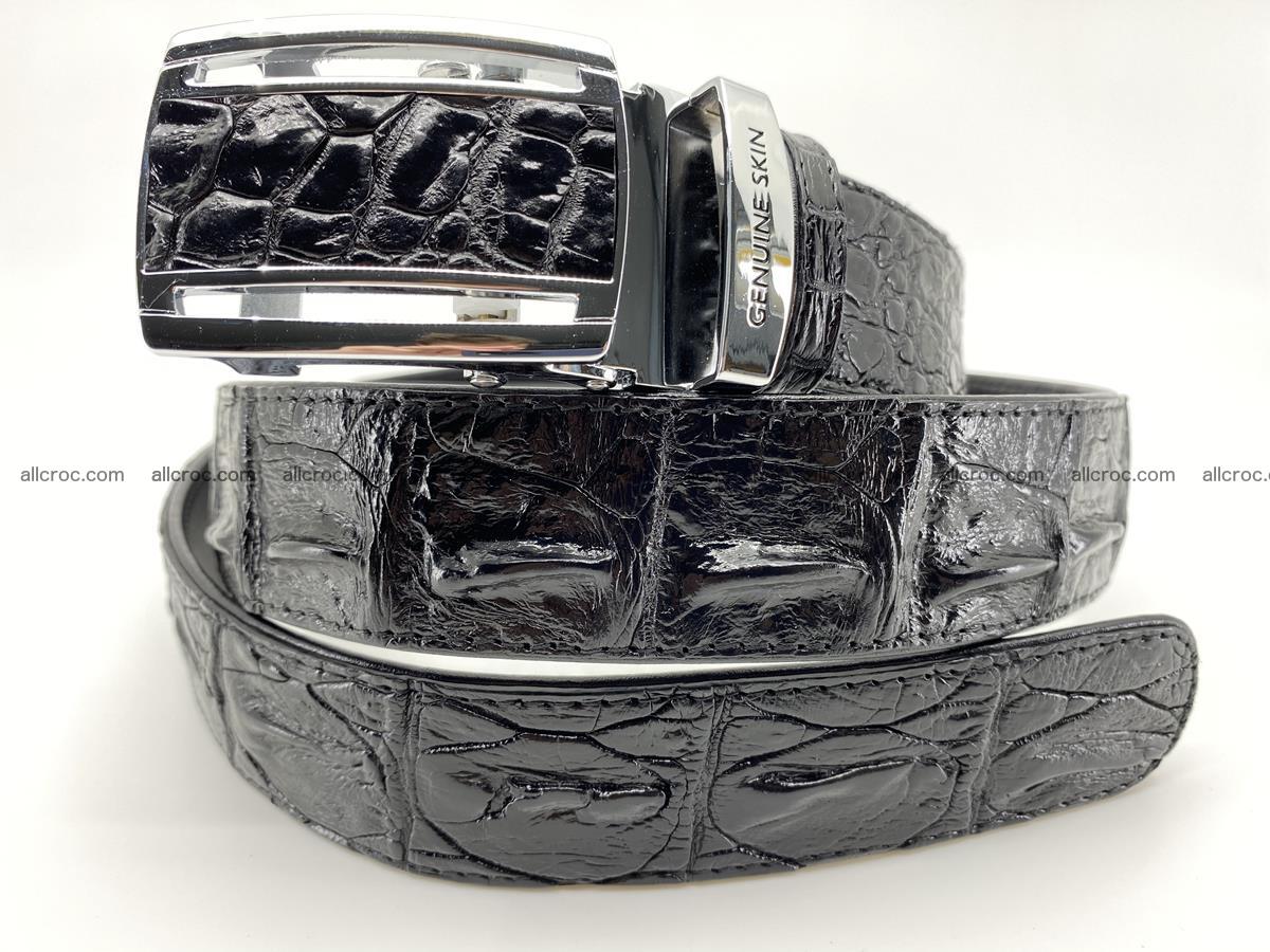 Crocodile leather hornback belt 1637 Foto 1