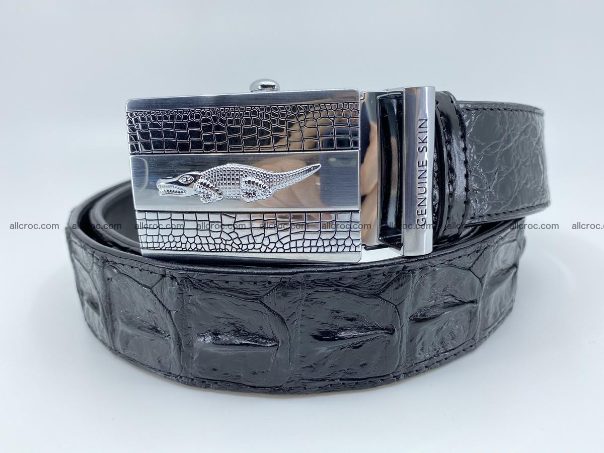 Crocodile leather hornback belt 2234 Foto 2