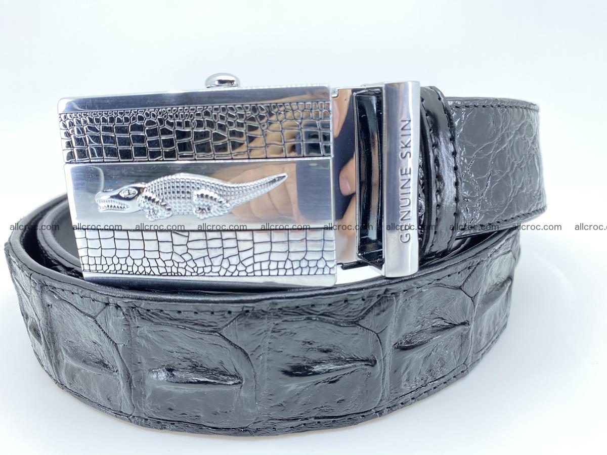 Crocodile leather hornback belt 2234 Foto 0