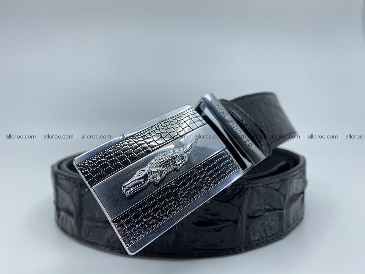 Crocodile leather hornback belt 2234 Foto 1