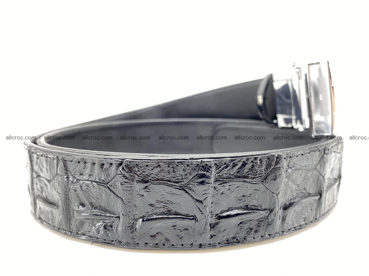 Crocodile leather hornback belt 2234 Foto 6