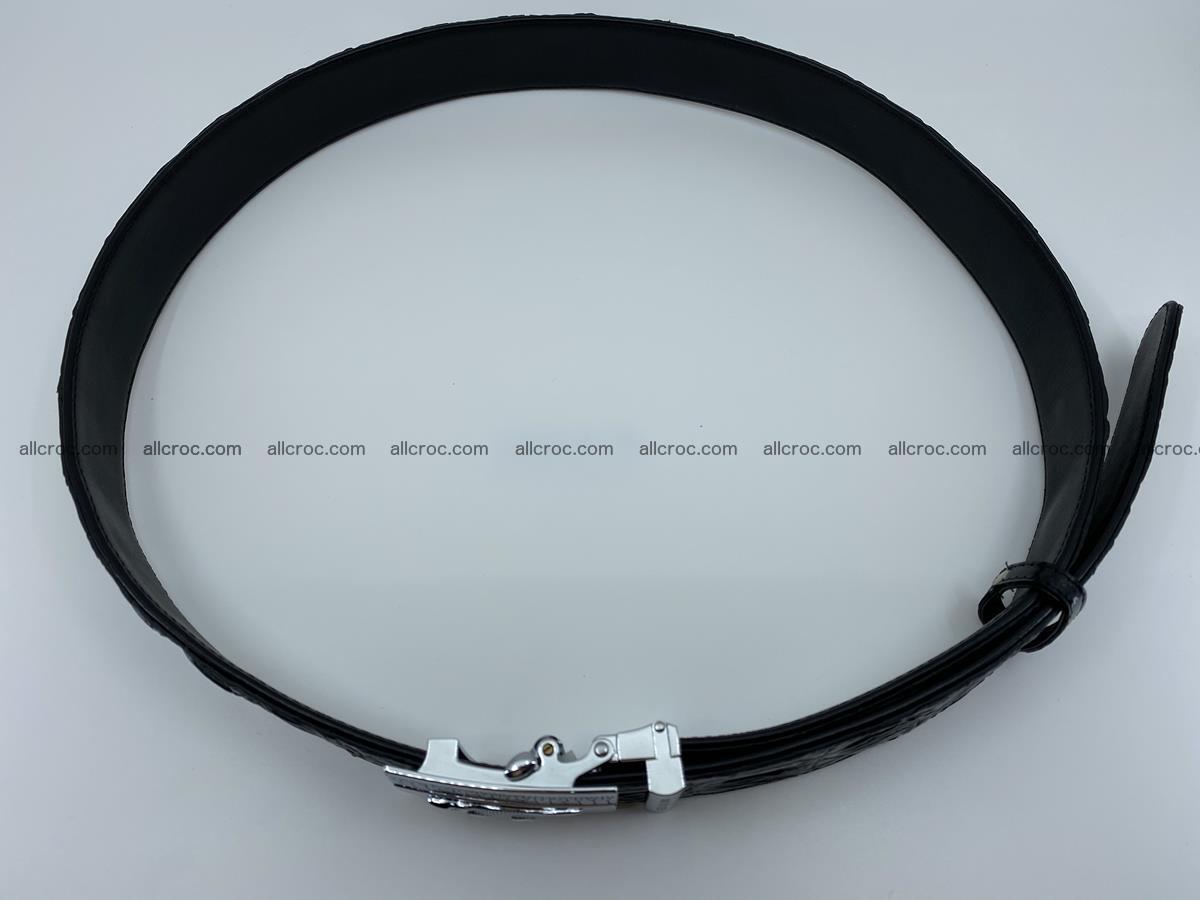 Crocodile leather hornback belt 2234 Foto 10