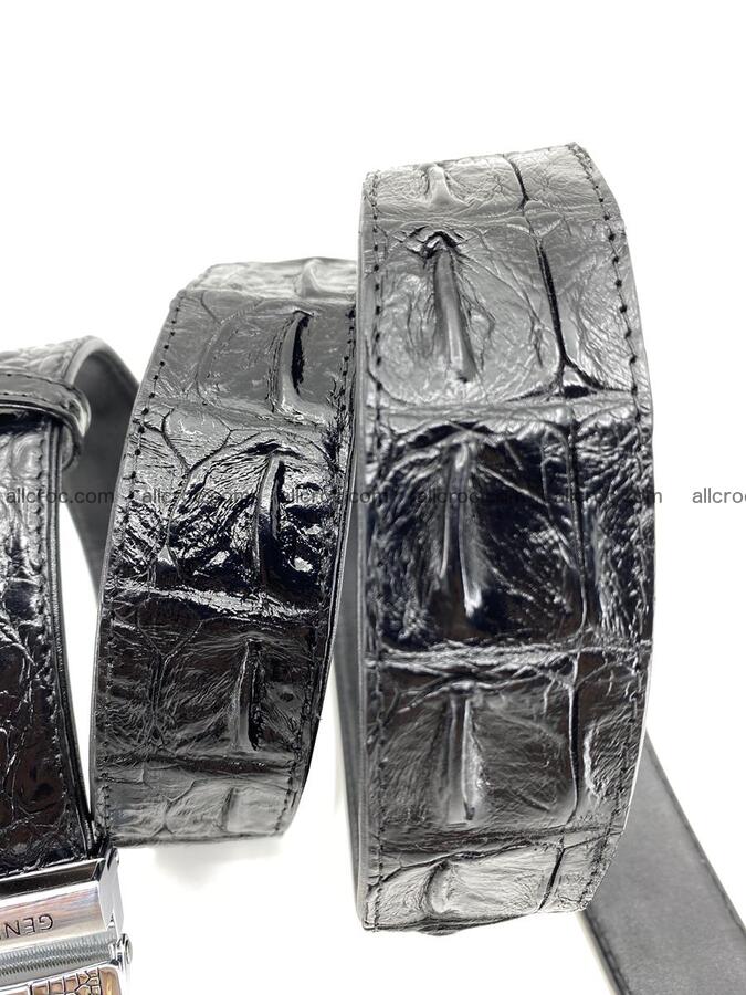 Crocodile leather hornback belt 2234 Foto 8