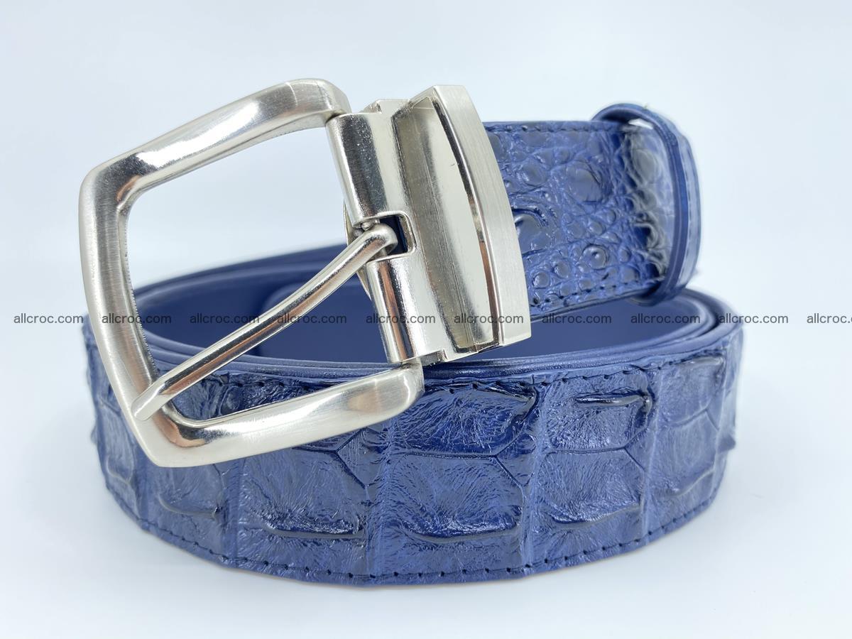Crocodile leather hornback belt 720 Foto 0