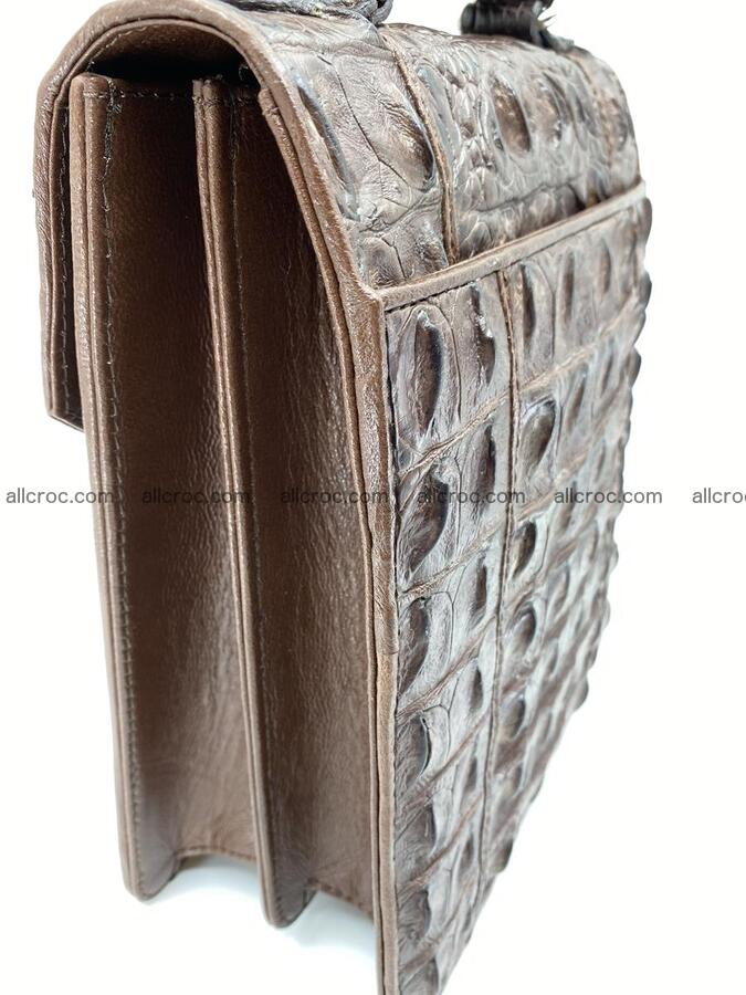 Crocodile leather handbag for men 694 Foto 4