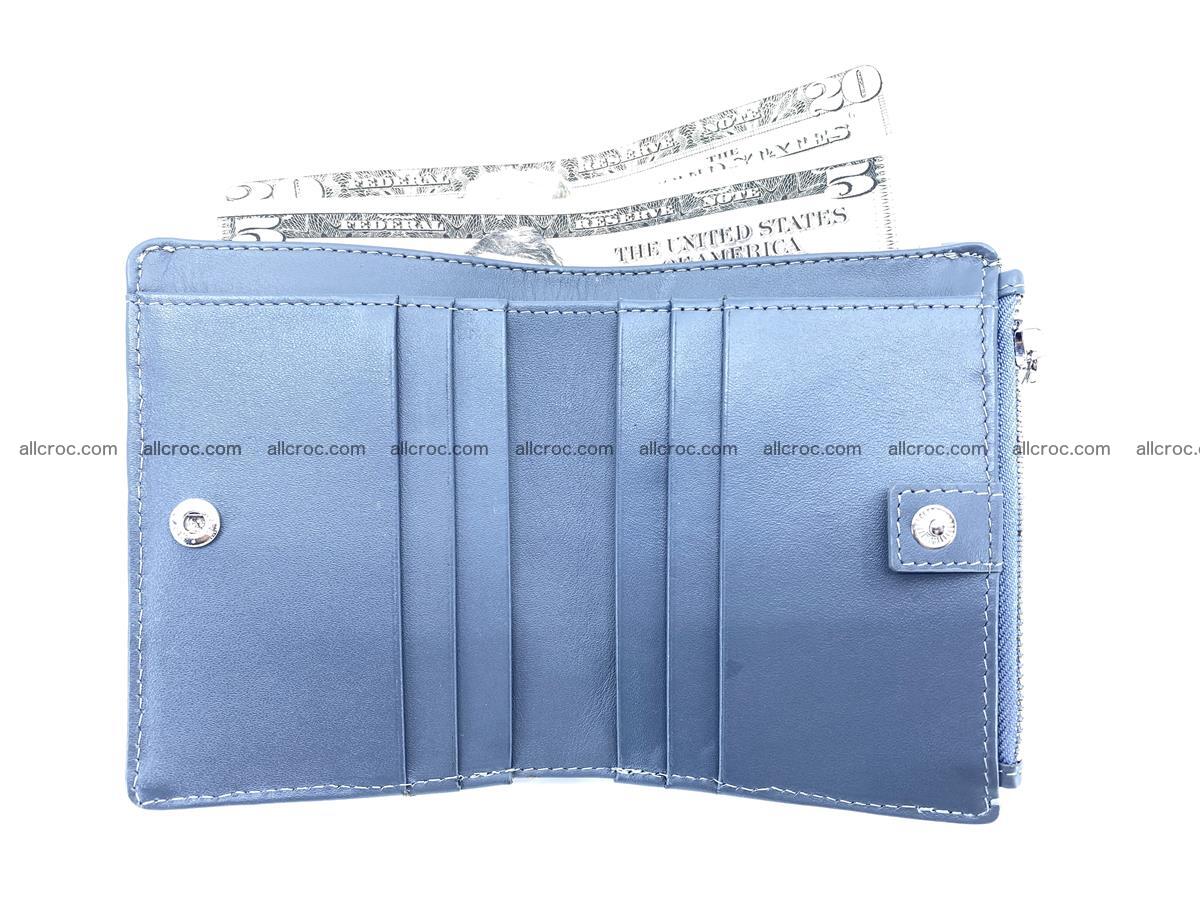 Crocodile leather vertical wallet HK 644 Foto 6