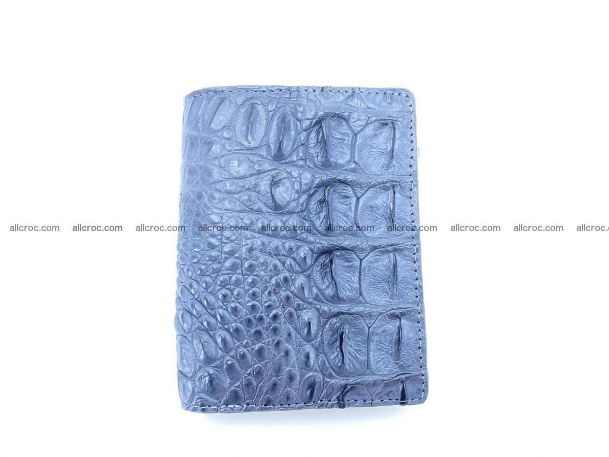Crocodile leather vertical wallet HK 644 Foto 0