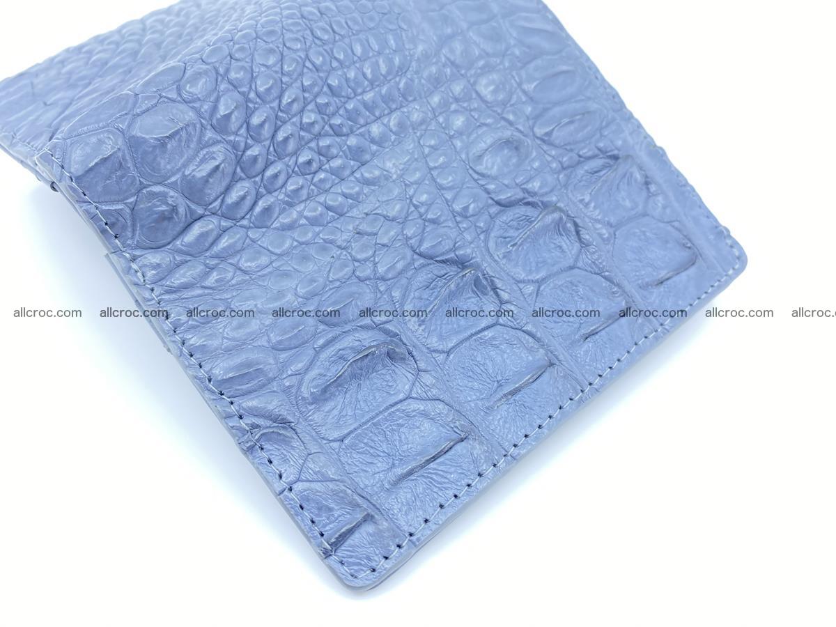 Crocodile leather vertical wallet HK 644 Foto 4