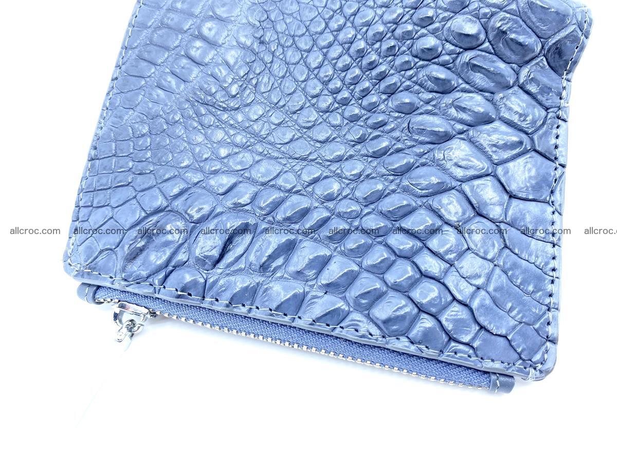 Crocodile leather vertical wallet HK 644 Foto 3