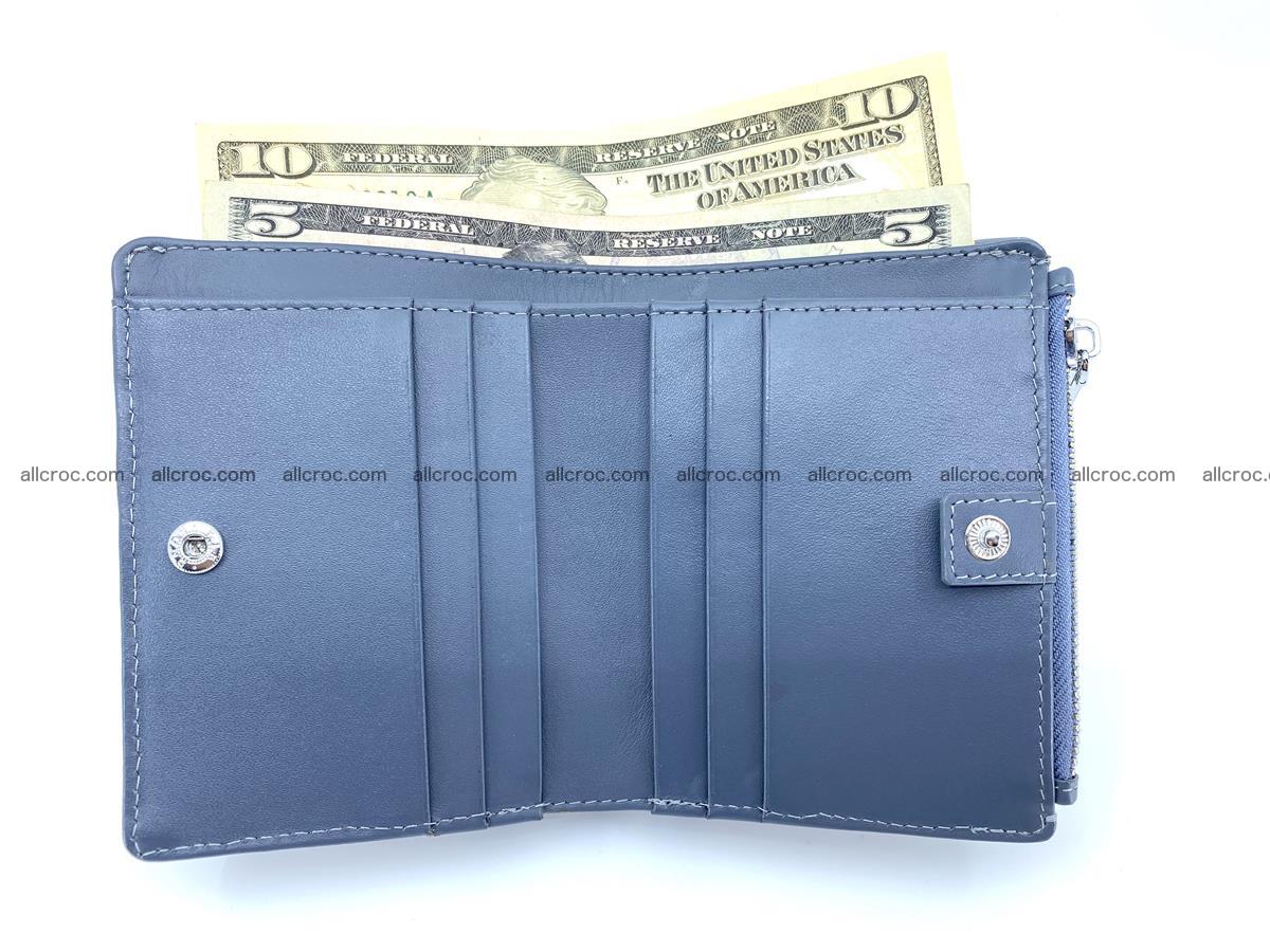 Crocodile leather vertical wallet HK 644 Foto 5