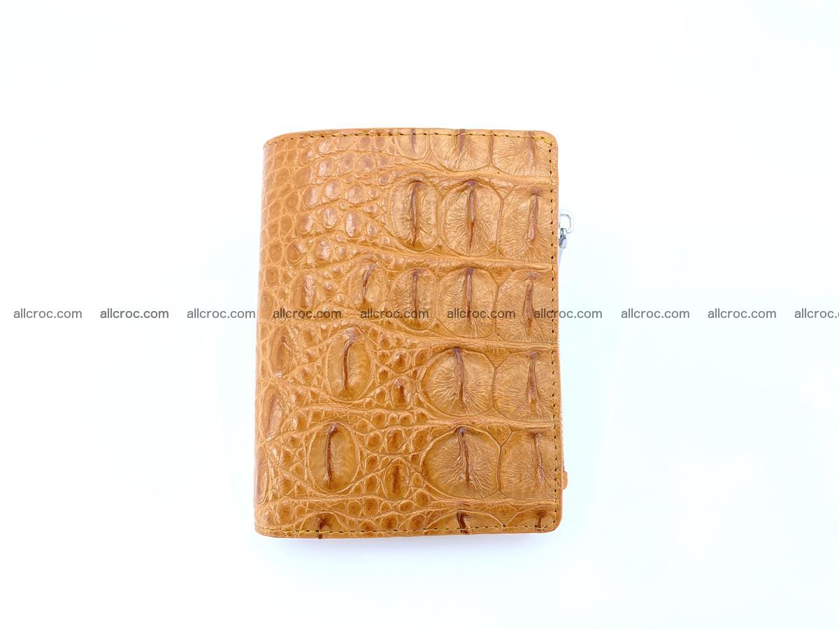 Crocodile leather vertical wallet HK 641 Foto 0