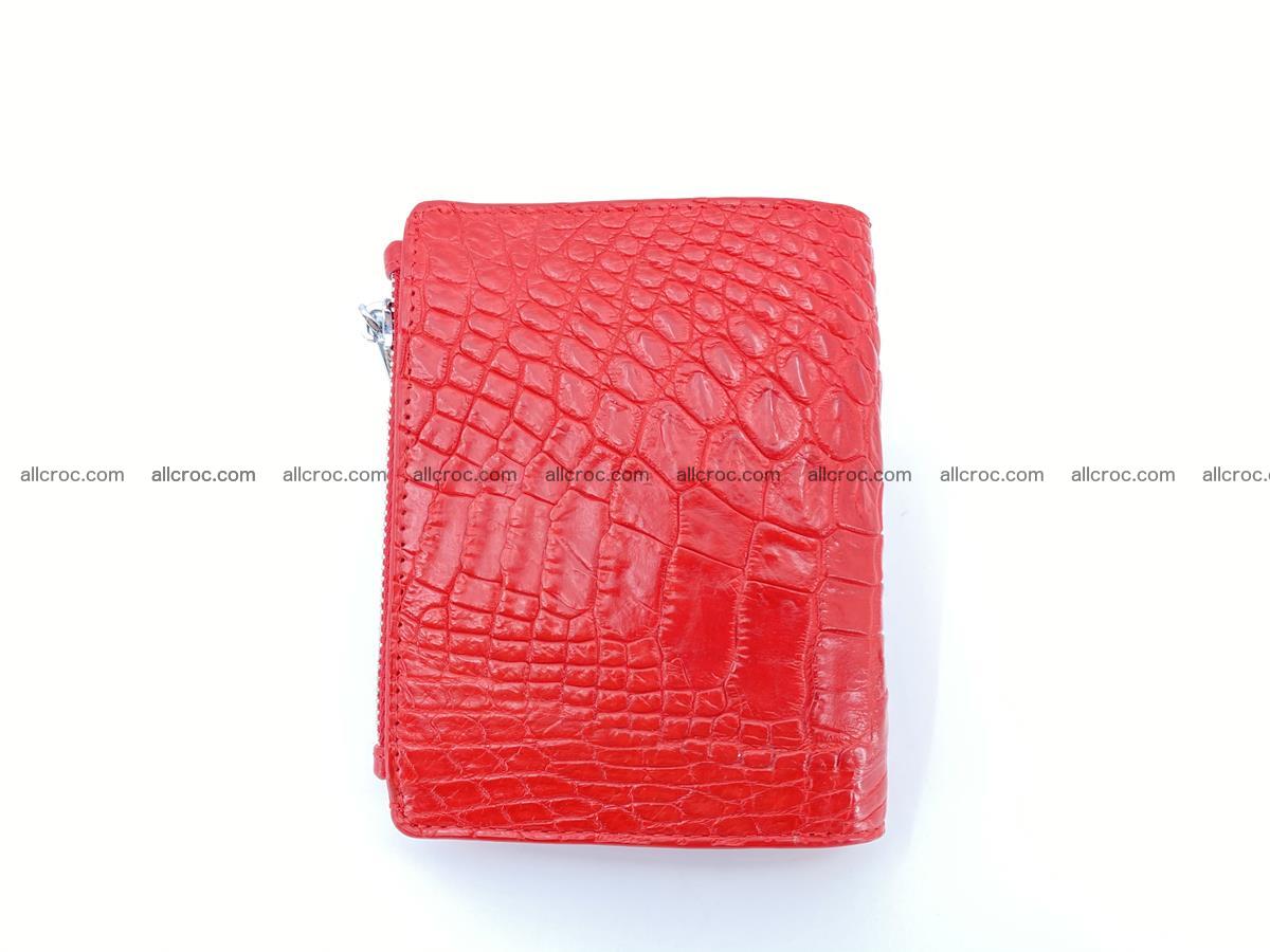 Crocodile leather vertical wallet HK 643 Foto 1
