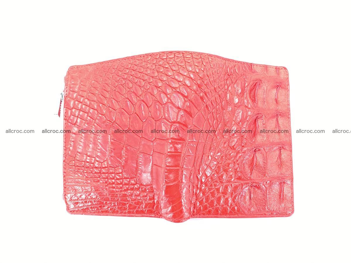 Crocodile leather vertical wallet HK 643 Foto 2