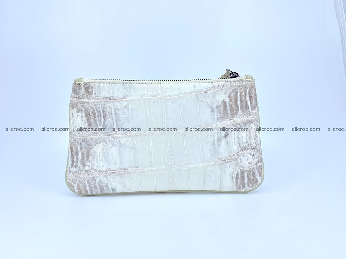 Crocodile skin purse with zip 670 Foto 2