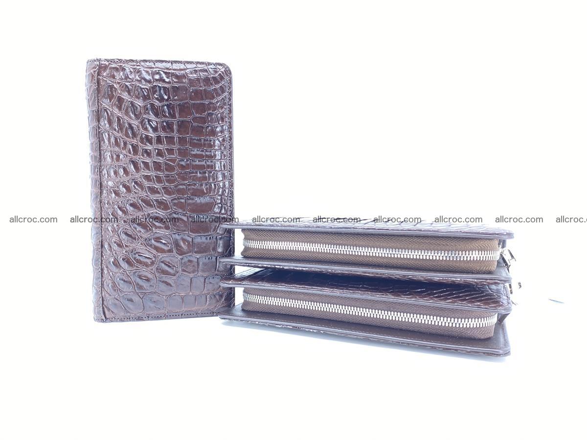 Crocodile skin zip wallet 608 Foto 11