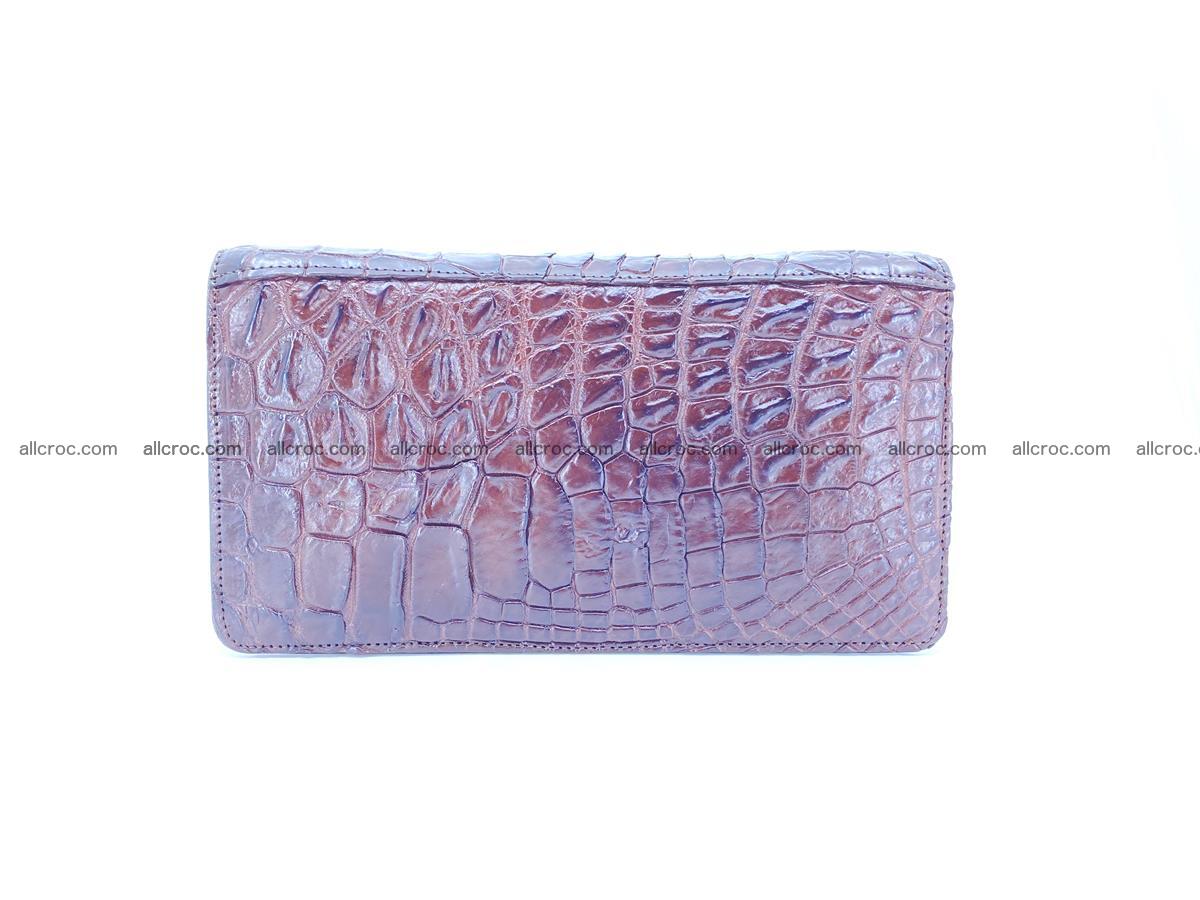 Crocodile skin zip wallet 608 Foto 3