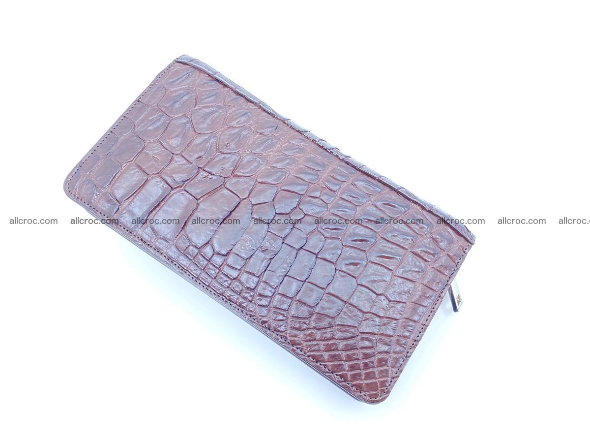 Crocodile skin zip wallet 608 Foto 9