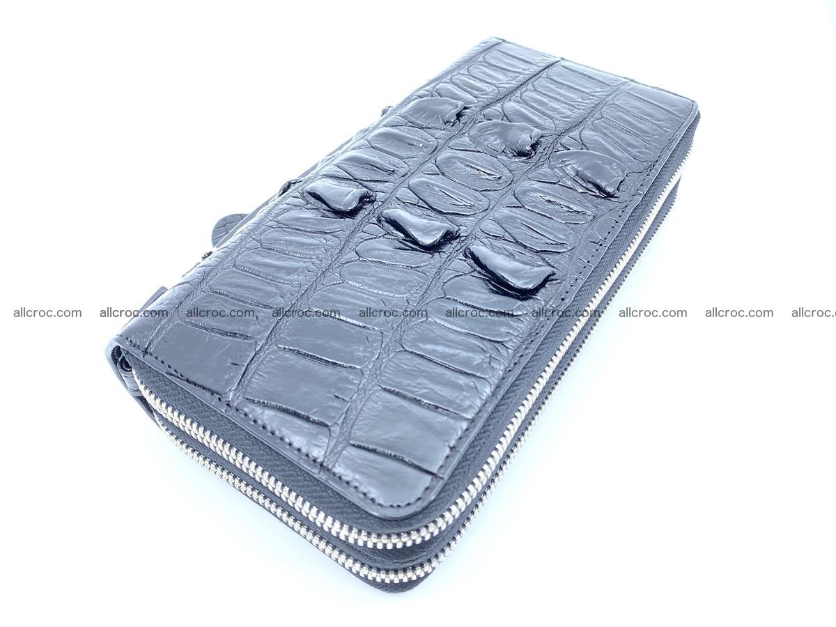 Crocodile skin wallet 2-zips 676 Foto 2